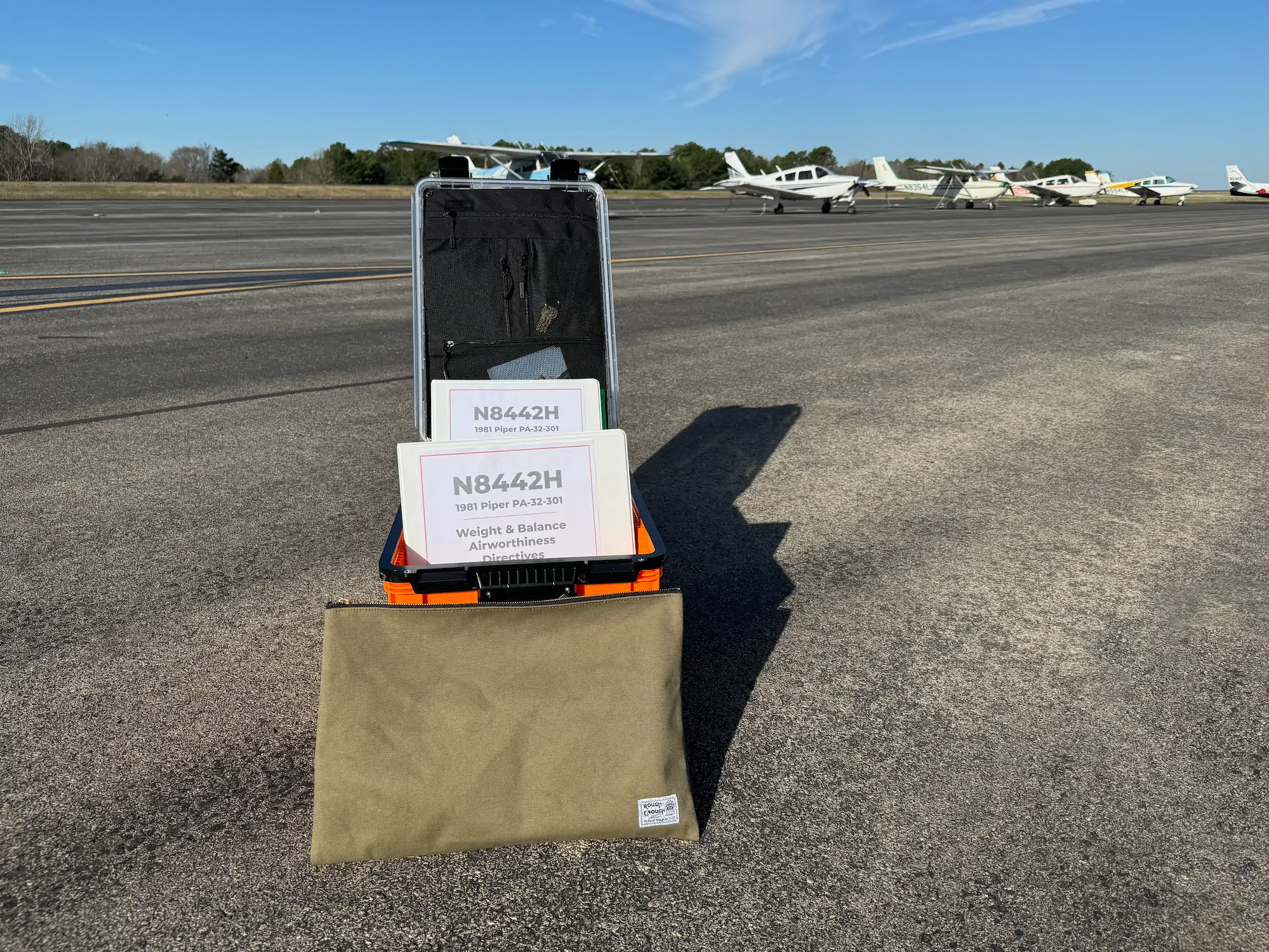 PlaneDocs finished product on the ramp